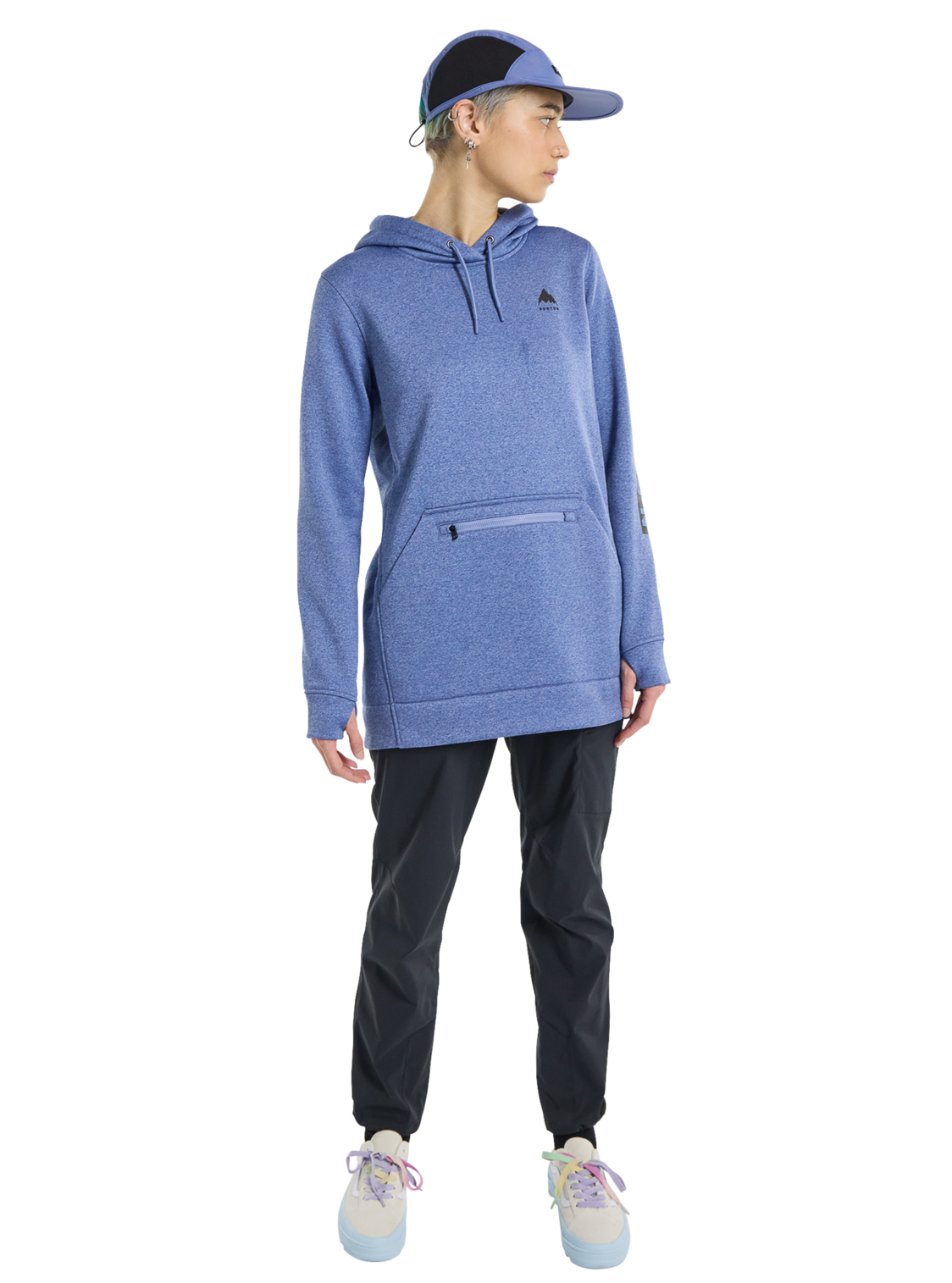 Burton Womens Oak Long Pullover Hoodie