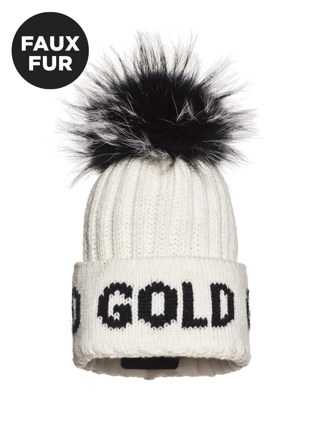 Goldbergh Hodd Beanie Faux Fur