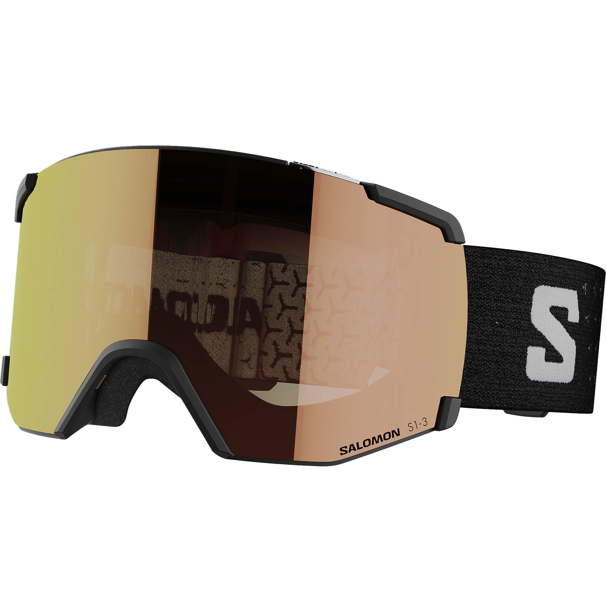 Salomon S_View Photochromic Black_Red Zwart One