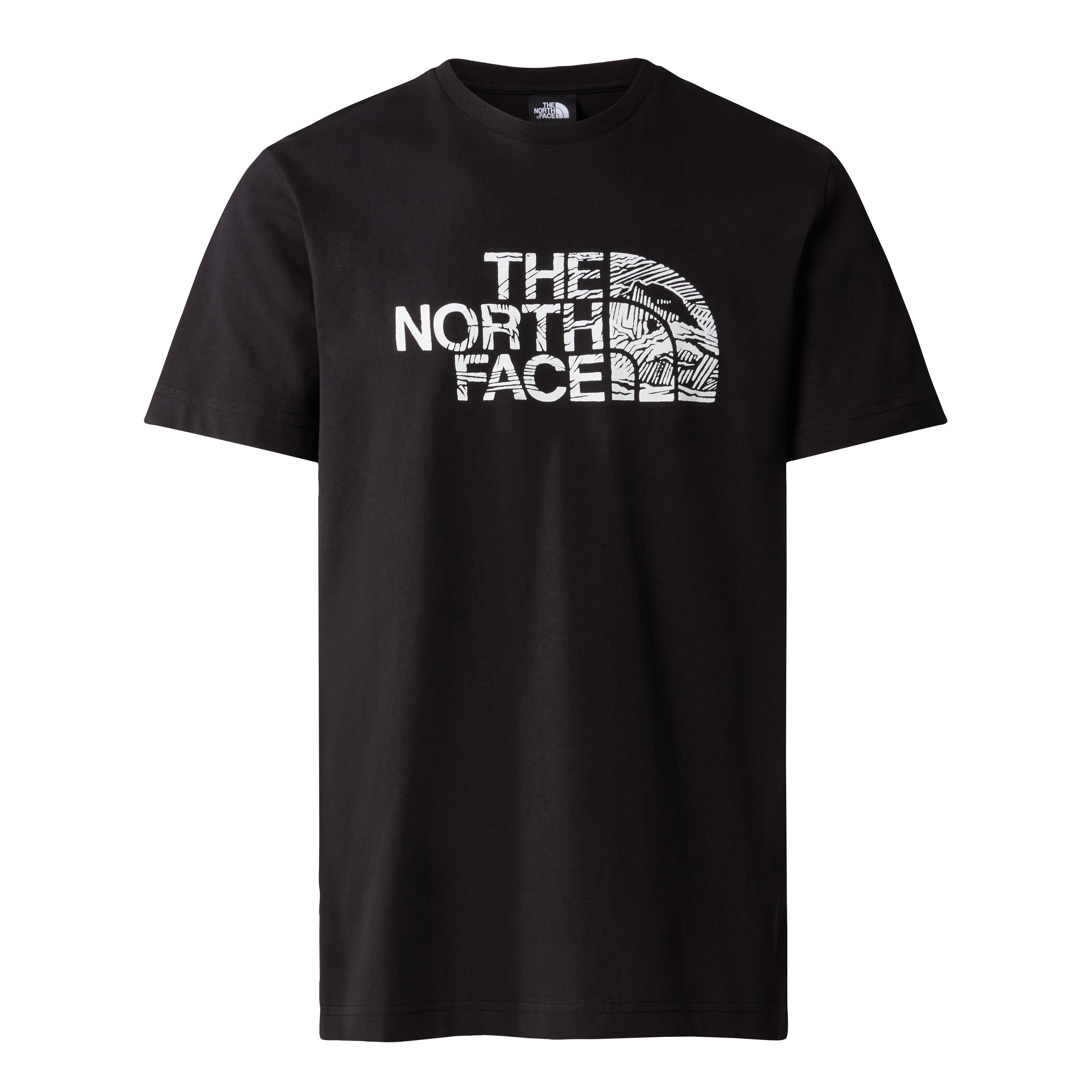 The North Face Mens S/S Woodcut Dome Tee